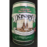 9.5" Krope German 1.3 Gallon Imported German Beer Can Mini Keg Since 1859 EMPTY