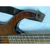 Peavey Millennium BXP 4-String Bass Guitar TKL Bag Tiger Eye Quilted Maple-Woodgrain