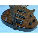 Peavey Millennium BXP 4-String Bass Guitar TKL Bag Tiger Eye Quilted Maple-Woodgrain