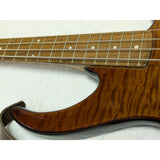 Peavey Millennium BXP 4-String Bass Guitar TKL Bag Tiger Eye Quilted Maple-Woodgrain