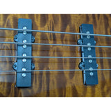 Peavey Millennium BXP 4-String Bass Guitar TKL Bag Tiger Eye Quilted Maple-Woodgrain