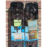 48" HO Skis Hotshot Trainers Kids Youth Water Skis Blue & Red Waterski