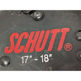 17"-18" Youth 8345 Medium Schutt Black Lightning Football Shoulder Pads Sports Equipment