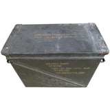 Empty Surplus LARGE 2014 30mm Ammo Can TP M788 Military Ammunition Storage Box Steel Green Heavy Duty