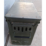 Empty Surplus LARGE 2014 30mm Ammo Can TP M788 Military Ammunition Storage Box Steel Green Heavy Duty