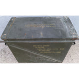 Empty Surplus LARGE 2014 30mm Ammo Can TP M788 Military Ammunition Storage Box Steel Green Heavy Duty