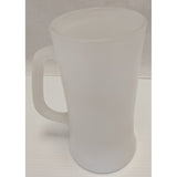6" Playboy Frosted Glass Beer Mug Collectible Bunny Logo Barware Gift