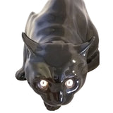 WKKW Black Cat Night Light Austria Wiener Kunstkeramische Werkstätte Busch Ludescher Ceramic