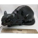 WKKW Black Cat Night Light Austria Wiener Kunstkeramische Werkstätte Busch Ludescher Ceramic