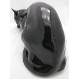 WKKW Black Cat Night Light Austria Wiener Kunstkeramische Werkstätte Busch Ludescher Ceramic