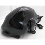 WKKW Black Cat Night Light Austria Wiener Kunstkeramische Werkstätte Busch Ludescher Ceramic