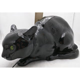 WKKW Black Cat Night Light Austria Wiener Kunstkeramische Werkstätte Busch Ludescher Ceramic