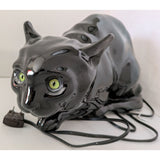 WKKW Black Cat Night Light Austria Wiener Kunstkeramische Werkstätte Busch Ludescher Ceramic