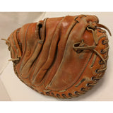 CM250 Vintage Nokona Pro Line Leather Baseball Catchers Glove Mitt Professional Model Catcher