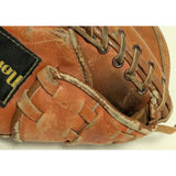 CM250 Vintage Nokona Pro Line Leather Baseball Catchers Glove Mitt Professional Model Catcher