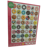 Eurographics Donuts Jigsaw Puzzle 1000 Pieces Colorful Premium Blueboard Donut