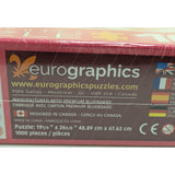 Eurographics Donuts Jigsaw Puzzle 1000 Pieces Colorful Premium Blueboard Donut