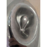 16" Wilton Armetale Cowboy Western Hat Chip & Dip Serving Dish Food-Safe Hot Cold Metal