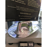 16" Wilton Armetale Cowboy Western Hat Chip & Dip Serving Dish Food-Safe Hot Cold Metal