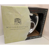 16" Wilton Armetale Cowboy Western Hat Chip & Dip Serving Dish Food-Safe Hot Cold Metal