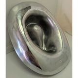 16" Wilton Armetale Cowboy Western Hat Chip & Dip Serving Dish Food-Safe Hot Cold Metal