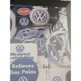 16x20 Volkswagen Collectibles Poster VW Nostalgic Memorabilia Art Print Frame Vintage Emblem