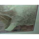 Draft MAKE OFFER MUSIC Framed Alvar Sunol Allegories Of The Arts Lithograph Embossed Musical Scene 32"x26" Glass