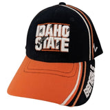 S Small Idaho State University ISU Bengals Zephyr Hat Baseball Cap ISU Black Orange