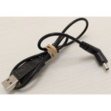 1ft 5.5 mm x 2.1 mm USB To DC Power Connector Cable Adapter Black Plastic 5V low power cord