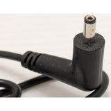 1ft 5.5 mm x 2.1 mm USB To DC Power Connector Cable Adapter Black Plastic 5V low power cord