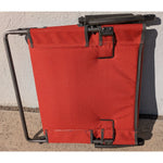 2 Set Folding Red Blue Sportsman's Warehouse Stadium Seat Chair Arms Backrest