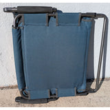 2 Set Folding Red Blue Sportsman's Warehouse Stadium Seat Chair Arms Backrest