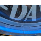 AS-IS Harley-Davidson Vintage ACE FAT BOY Large 20” Neon Light Up Indoor Wall Clock Roadhouse