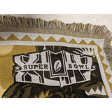59x45" NFL Super Bowl XLIV 2010 Saints Champions Throw Blanket The Northwest Acrylic