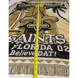 59x45" NFL Super Bowl XLIV 2010 Saints Champions Throw Blanket The Northwest Acrylic