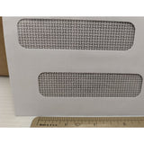 New 500 Self-Seal #8 Blue Summit Supplies Double Window Security Business Envelopes White Wove Paper