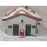 1992 Coca-Cola Town Square Howard Oil Company Gas Station Christmas Decoration Display