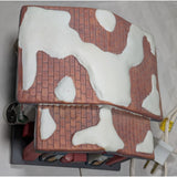 1992 Coca-Cola Town Square Howard Oil Company Gas Station Christmas Decoration Display