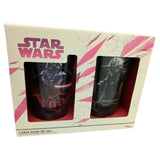 2 Drinking Glasses Star Wars 16oz Pint Glass Set Darth Vader Yoda Se7en20 Licensed Disney SW04410 2pc