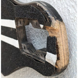 AS-IS H5 TeamGee Electric 37" Skateboard Deck Hub Motors Black Longboard Team Gee