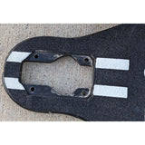 AS-IS H5 TeamGee Electric 37" Skateboard Deck Hub Motors Black Longboard Team Gee