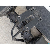 AS-IS H5 TeamGee Electric 37" Skateboard Deck Hub Motors Black Longboard Team Gee