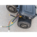 AS-IS H5 TeamGee Electric 37" Skateboard Deck Hub Motors Black Longboard Team Gee