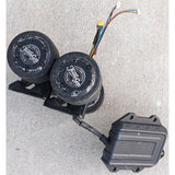 AS-IS H5 TeamGee Electric 37" Skateboard Deck Hub Motors Black Longboard Team Gee