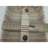 13" Bee 2002 Back Porch Longaberger Basket Striped Fabric Liner Red/Blue/Green Rectangle
