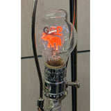 1960s GOP Elephant Filament Bulb Vintage Light Up Republican Party Aerolux Duro-Lite Neon