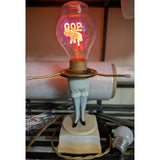 1960s GOP Elephant Filament Bulb Vintage Light Up Republican Party Aerolux Duro-Lite Neon