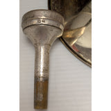 1964 Collegiate 513 Tenor Trombone Frank Holton & Co Elkhorn 84 Mouthpiece Case 614 Slide