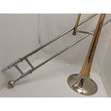 1964 Collegiate 513 Tenor Trombone Frank Holton & Co Elkhorn 84 Mouthpiece Case 614 Slide