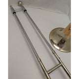 1964 Collegiate 513 Tenor Trombone Frank Holton & Co Elkhorn 84 Mouthpiece Case 614 Slide